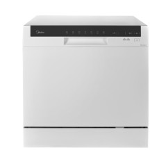 Midea Dishwasher- 8 Place Counter Top Silver