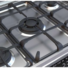 Midea Cooker 50X55 Gas Cooking Range Stainless Steel