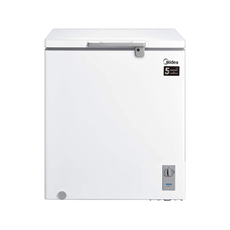 Midea Refrigerator Chest Freezer Single Door White