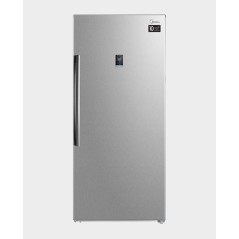 Midea Refrigerator Upright Freezer Silver