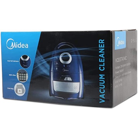 Midea Vacuum Cleaner Canister 1600W Blue
