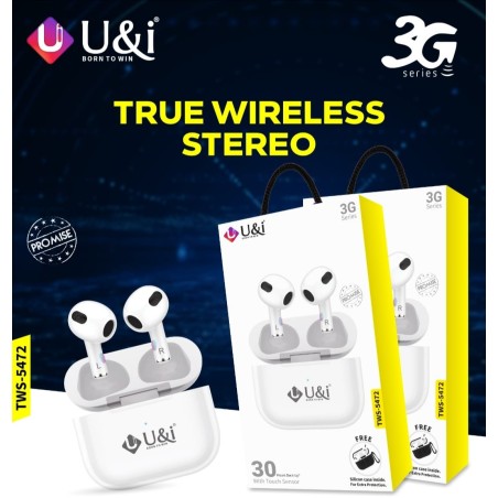 U&i 3G Series True Wireless Earbuds