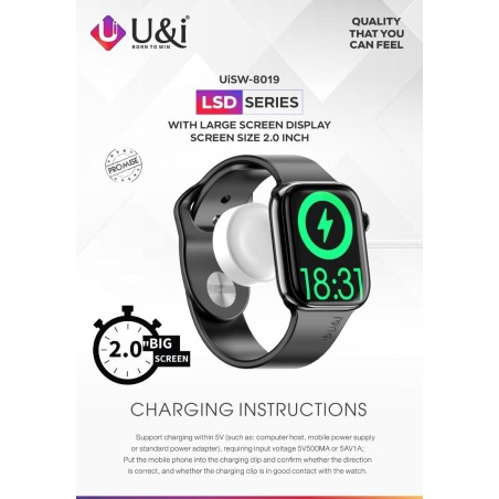 U&I Lsd Smart Watch