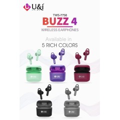 U&I Buzz 4 Earbuds