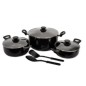 Easy Cook 8pcs Non-Stick Cookware set