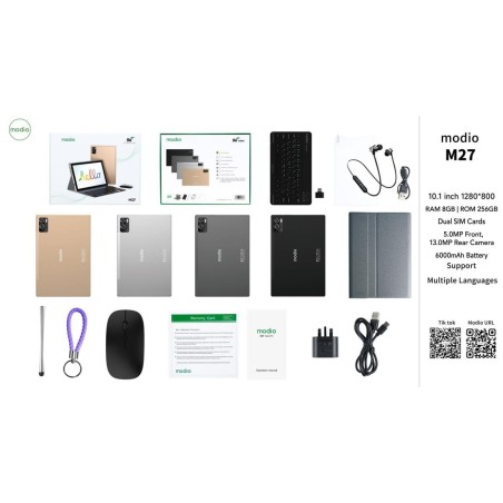 Modio M27 5G Android Tablet PC