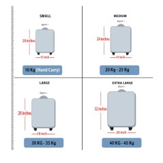 Euro Plus Soft Luggage Trolley Bags for 28 Inch