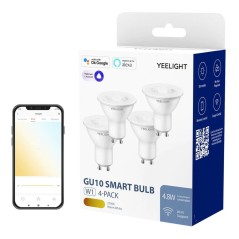 Yeelight GU10 Smart Bulb WI Dimmable 4-Pack