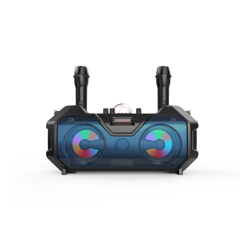 Super Bass Remote Control Speaker with Dual Mic