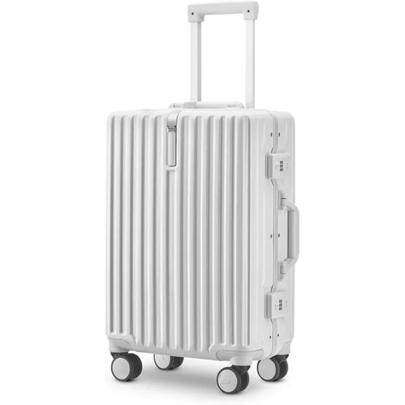 Stargold Aluminium Material ABS 20 Inch Luggage Color White