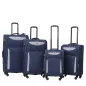 Vip Tour 4Wheel Soft Luggage Trolley Bags 4Piece Set