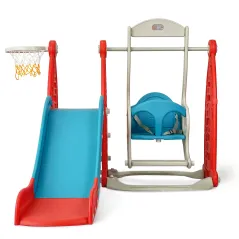 Home Canvas Toddler Climber and Swing Set | 3 in 1 Kids