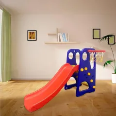 3 in 1 swing and slide With Basketball Game