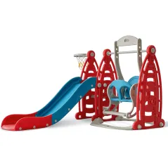 Home Canvas Toddler Climber and Swing Set | 3 in 1 Kids