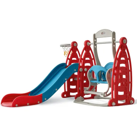 Home Canvas Toddler Climber and Swing Set | 3 in 1 Kids