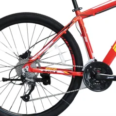 Battle Thunderbolt 600 MTB Road Bike - Red, 27.5 inch