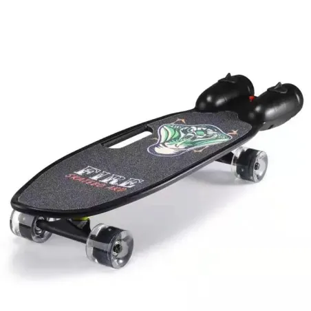 New design skateboard electric beginner with water smoking