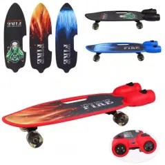 New design skateboard electric beginner with water smoking