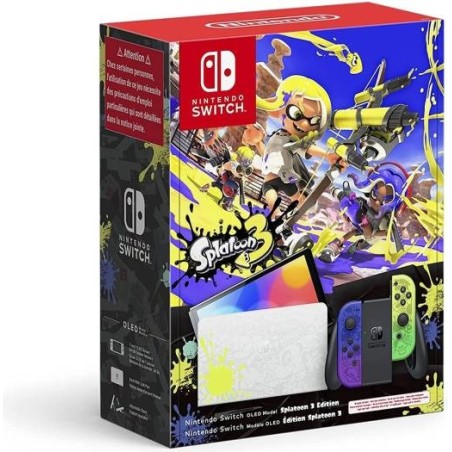 Nintendo Switch OLED Console Splatoon 3 Edition 7