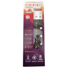 Torri Multi-Function 5 Way Power Strip With 2.4A Usb Charger-3 Meter