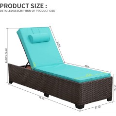 Outdoor Lounger Beach Daybed
