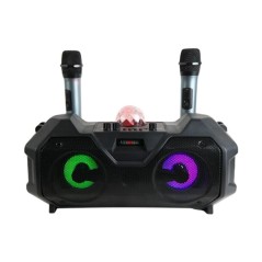 Super Bass Remote Control Speaker with Dual Mic