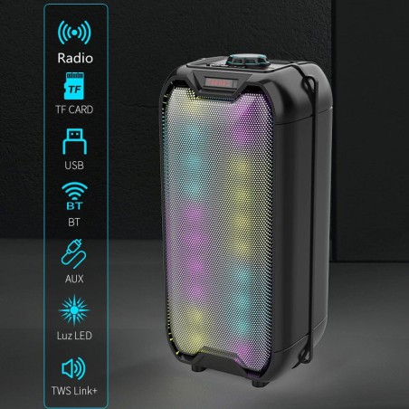 Super Bass Remote Control Speaker with Mic