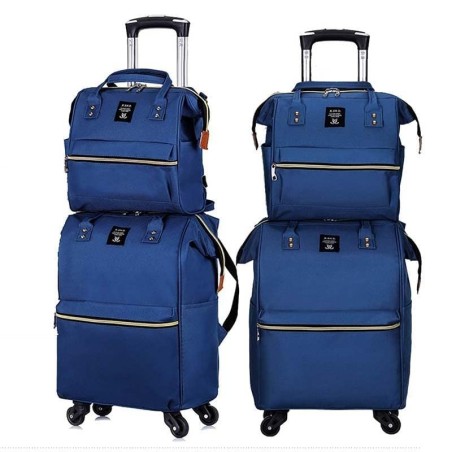 Hand Bag Plus Trolley Case 2 Piece Set