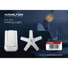Hamilton Fivestar Folding Led Light 60 Watts