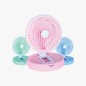 Hamilton 8" Foldable Rechargeable Fan With Led Lights 5.5 Watts Hamilton 8" Foldable Rechargeable Fan With Led Lights 5.5 Watts