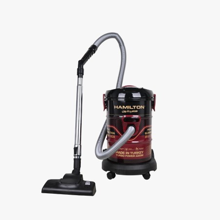 Hamilton 2 IN One Dry & Elbow Metal Drum Vaccum Cleaner