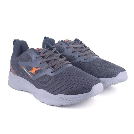 Sparx Men's Sports Shoe Dark Grey Neon Orange SM-809