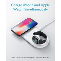 Anker PowerWave+Pad & Watch Holder with/ Quick Charge 3.0