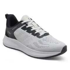 Action Athleo ATG-777 Light Weight,Comfortable,Trendy,Running, Breathable,Gym Running Shoes For Men  (White, Navy)