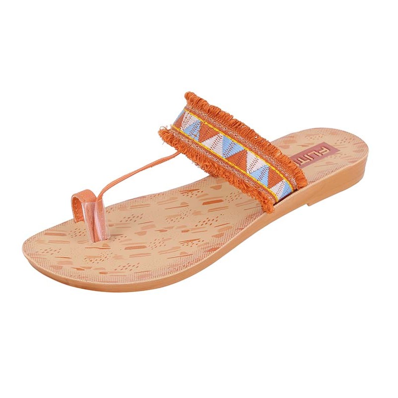 Brown Daily Wear Flite girls and womens flat Sandal PUL-73, Size: 3-8 at Rs  186/pair in New Delhi