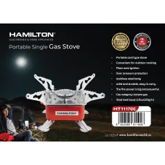 Hamilton Portable Single Gas Stove