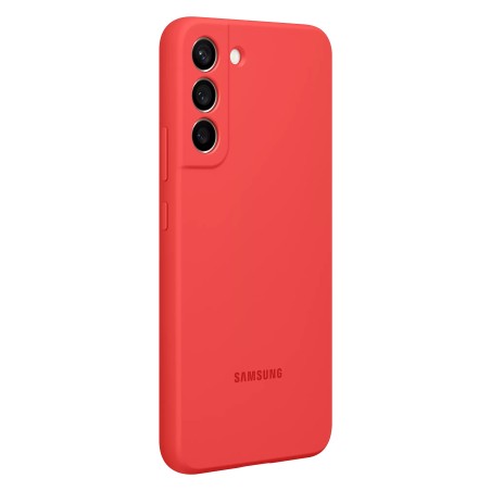 Samsung Galaxy S22+ Silicone Cover Glow Red