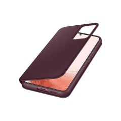 Samsung Galaxy S22+ Smart Clear View Cover Burgundy