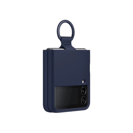 Samsung Silicone Cover With Ring Navy
