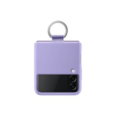 Samsung Silicone Cover With Ring Lavender