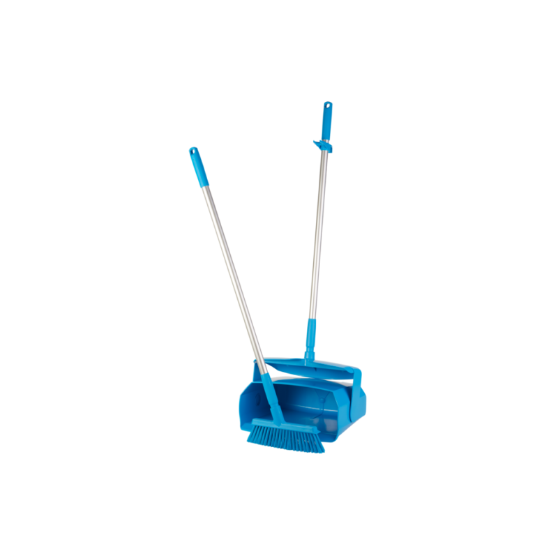 long dustpan with brush
