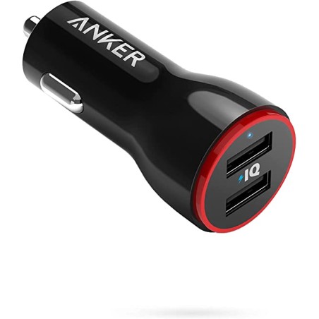 Anker 24W Dual Usb Car Charger Powerdrive 2