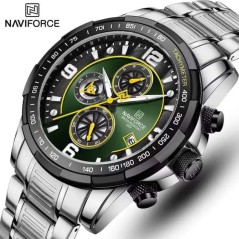 Naviforce Fashion Chronograph Date Display Stainless Steel Watch