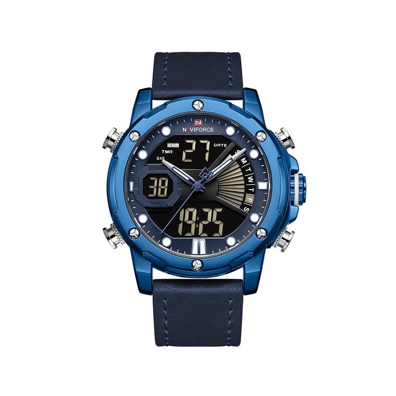 Naviforce Dual Time Analog Digital Watch