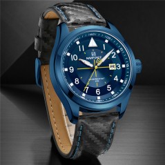 Naviforce Mens Leather Watch