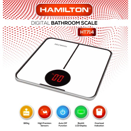 Hamilton Digital Bathroom Scale/180KG