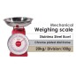 Hamilton Mechanical Weighing/Stainless Steel Bowl/20KG