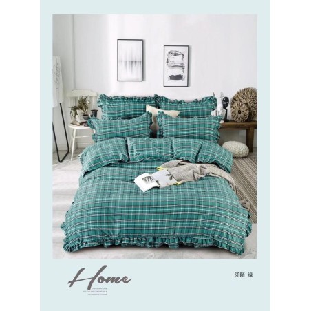 Cotton Type Double Bedsheet With Pillow Cover