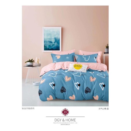 Double Bedsheet With Pillow Cover Cotton Material