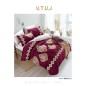 Glace Cotton Double Bedsheet Set